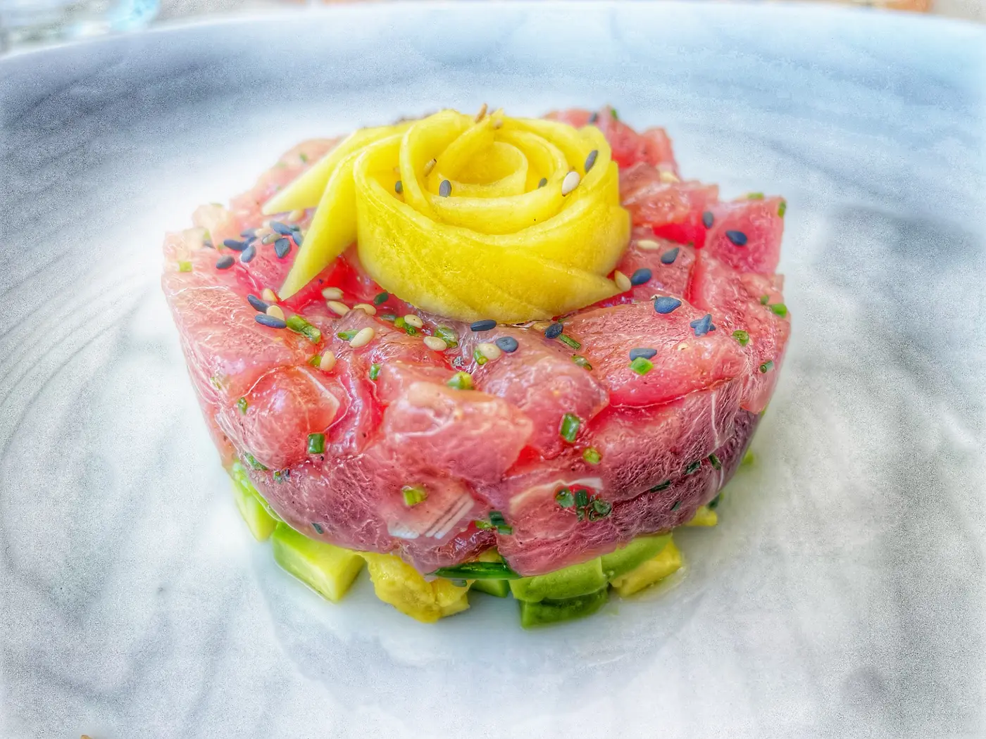 Tartare de thon